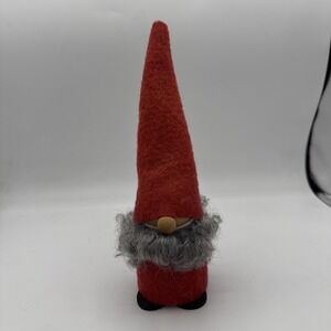 LARSSONS TRA Made In Sweden 10" Wooden Christmas RED SANTA Gnome TOMTE Tyco